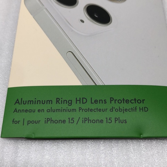 2/$30 Kate Spade Lens Protector IPhone 15 Plus Aluminum Ring Rear Camera Lenses - Picture 3 of 7